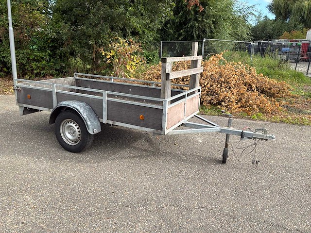 Enkelas bakwagen 250x125cm 750kg - afbeelding 8 van  10