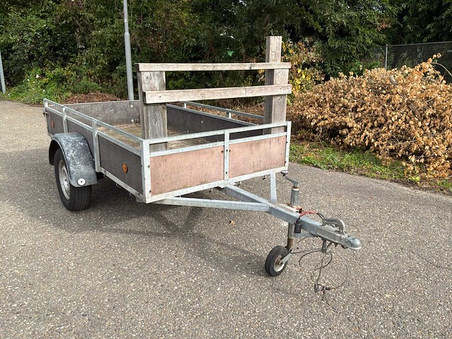 Enkelas bakwagen 250x125cm 750kg - afbeelding 9 van  10