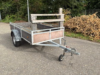 Enkelas bakwagen 250x125cm 750kg - afbeelding 9 van  10