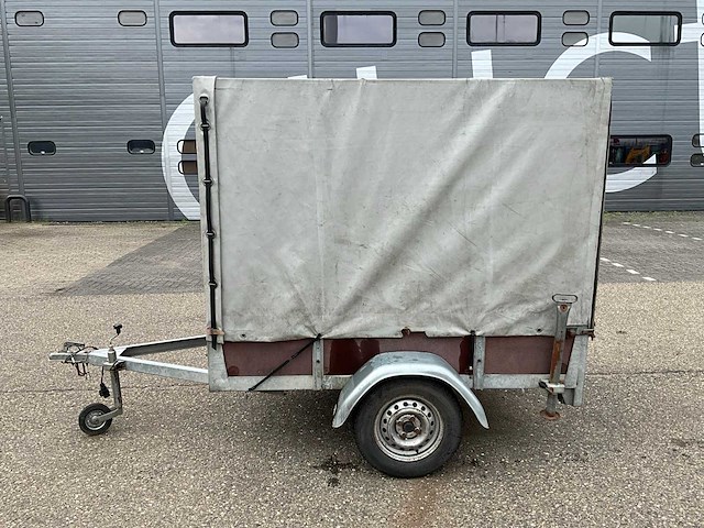 Enkelas huif aanhangwagen - afbeelding 4 van  8