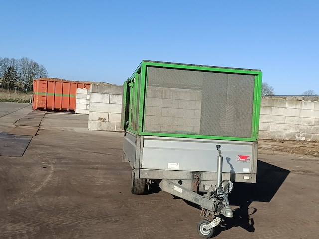 Enkelas kipper aanhanger, hapert, 2013 - afbeelding 20 van  23