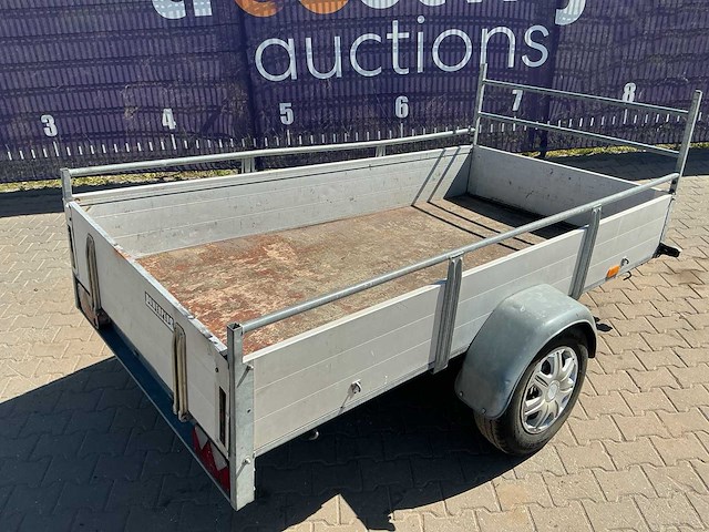Enkelasser aanhangwagen - afbeelding 1 van  1