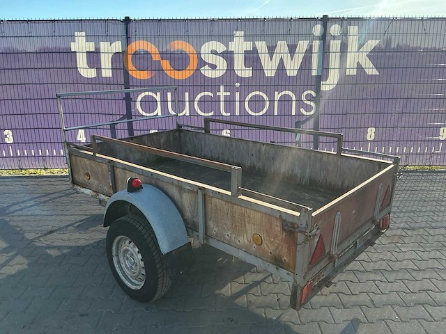 Enkelasser aanhangwagen - afbeelding 2 van  5