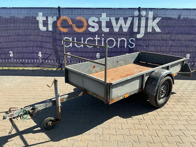 Enkelasser aanhangwagen - afbeelding 1 van  6