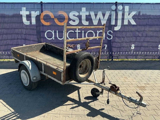 Enkelasser aanhangwagen - afbeelding 2 van  7