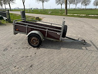 Enkelassige open bakaanhangwagen - afbeelding 2 van  5