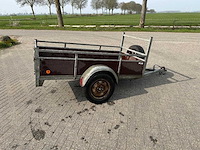 Enkelassige open bakaanhangwagen - afbeelding 3 van  5