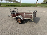 Enkelassige open bakaanhangwagen - afbeelding 4 van  5