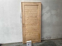 Enkele deur in kozijn - 224x102 cm - afbeelding 2 van  4