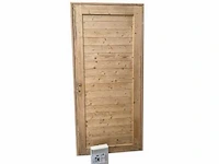 Enkele deur in kozijn - 224x102 cm