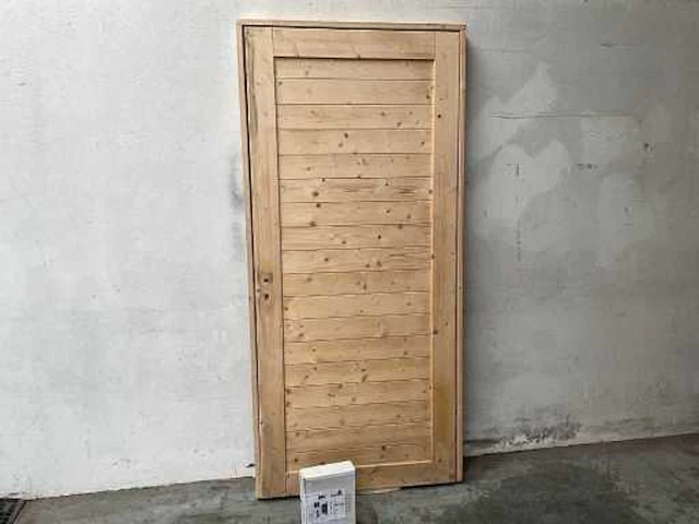 Enkele deur in kozijn - 224x102 cm - afbeelding 2 van  5
