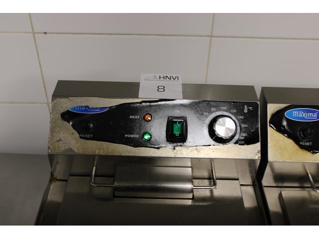 Enkele friteuse maxima. - afbeelding 3 van  3