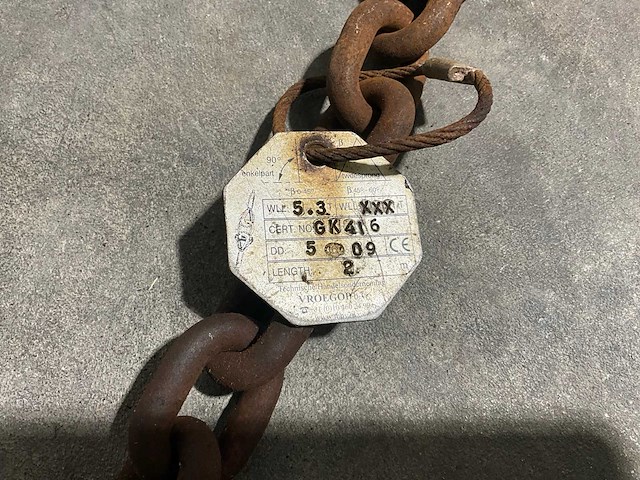 Enkele hefketting - afbeelding 4 van  5