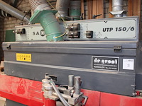 Enkele pennenbank saomad utp150/6 met kast met hulpstukken. bouwjaar 1998. 400v. let op: exclusief stofafzu... - afbeelding 2 van  7