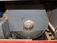 Enkele pennenbank saomad utp150/6 met kast met hulpstukken. bouwjaar 1998. 400v. let op: exclusief stofafzu... - afbeelding 4 van  7