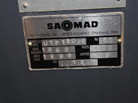 Enkele pennenbank saomad utp150/6 met kast met hulpstukken. bouwjaar 1998. 400v. let op: exclusief stofafzu... - afbeelding 7 van  7