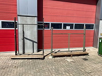 Enkelzijdig glas transportjuk (2x)