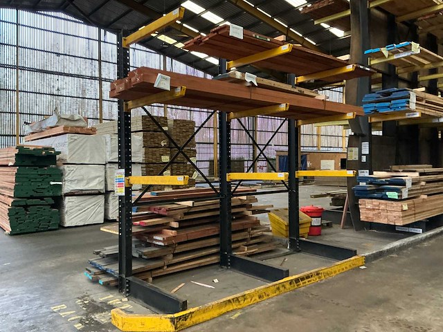 Enkelzijdige draagarmstelling 3x9 - afbeelding 4 van  9