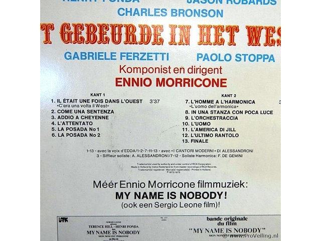 Ennio morricone - afbeelding 3 van  5