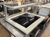 Enofrigo quarzo pc-1000 warmhoudvitrine - afbeelding 3 van  7