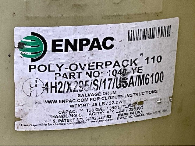 Enpac poly-overpack bidons (8x) - afbeelding 2 van  2