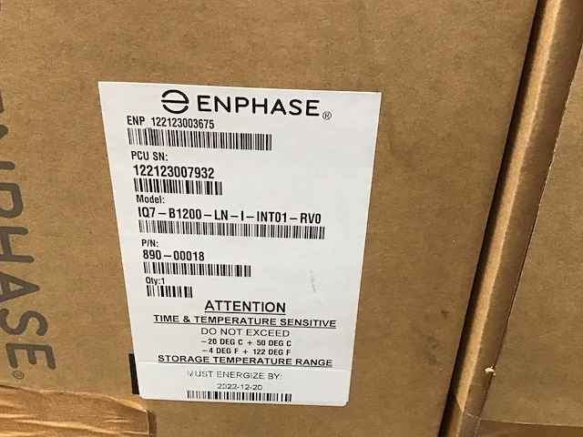 Enphase 270w/1, 2kwh 230 vac ac lithium batterij - afbeelding 2 van  4