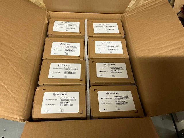 Enphase ct-100-split-row split-core stroomtransformator (22x) - afbeelding 2 van  2