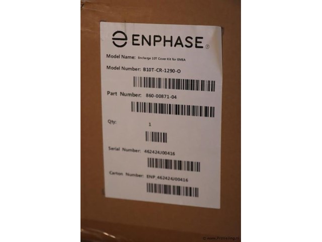 Enphase encharge afdekset voor batterij b10t-cr-1290-o 860-00871-04 - afbeelding 3 van  3
