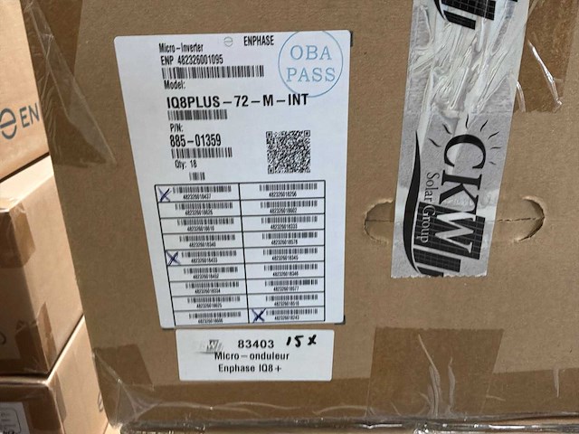 Enphase iq8plus-72-m-int micro-omvormer (69x) - afbeelding 5 van  7