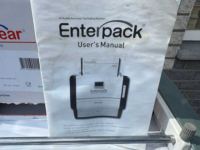 Enterpack - ehq-350n2 - verpakkingsmachine / schalensealer - afbeelding 5 van  5