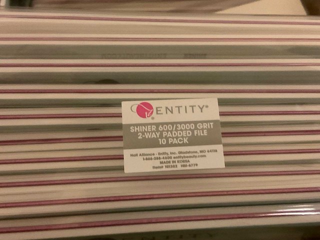 Entity partij nagel vijlen - afbeelding 2 van  3