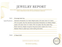 Entourage hart ring - afbeelding 3 van  4