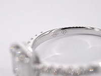 Entourage ring baguette briljant - afbeelding 6 van  10