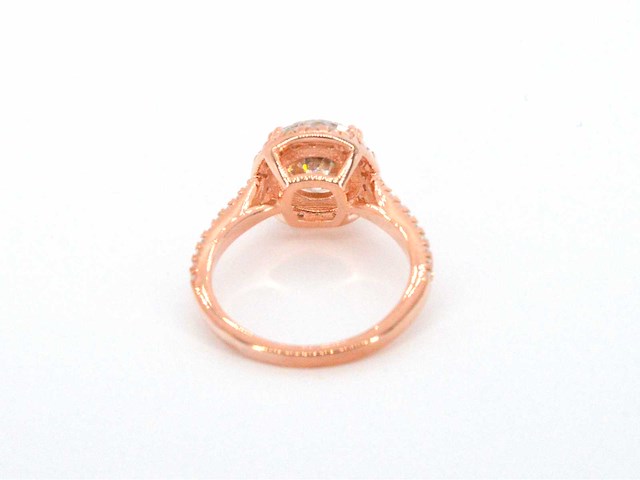 Entourage ring met briljanten - afbeelding 4 van  5