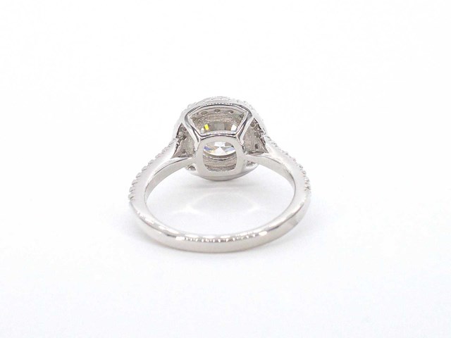 Entourage ring met briljanten - afbeelding 5 van  5
