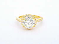 Entourage ring met briljanten