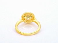Entourage ring met briljanten - afbeelding 5 van  6
