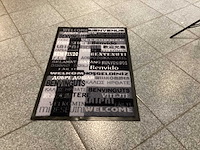 Entreemat “welkom” (6x) - afbeelding 2 van  3