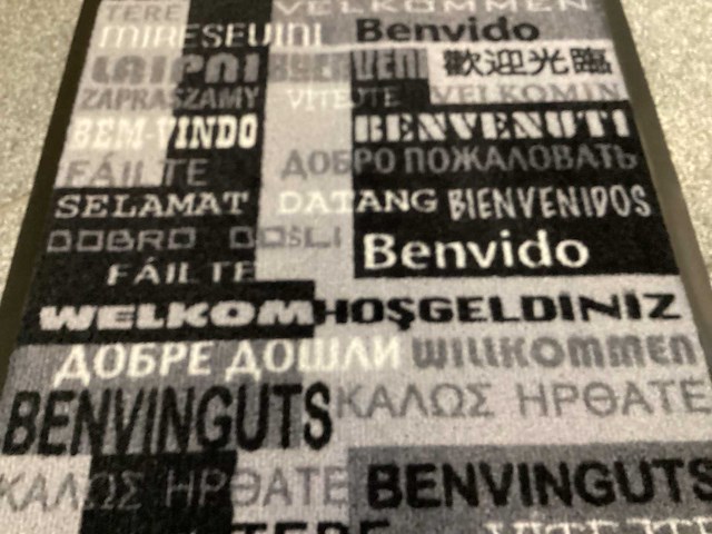 Entreemat “welkom” (6x) - afbeelding 3 van  3