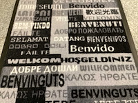 Entreemat “welkom” (6x) - afbeelding 3 van  3