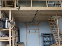 Entresolvloer incl. trap & stelling - 500x500x330cm - afbeelding 1 van  14