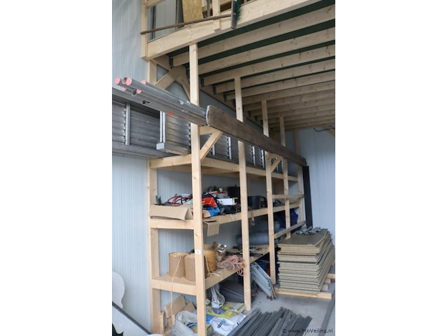 Entresolvloer incl. trap & stelling - 500x500x330cm - afbeelding 8 van  14