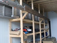 Entresolvloer incl. trap & stelling - 500x500x330cm - afbeelding 8 van  14