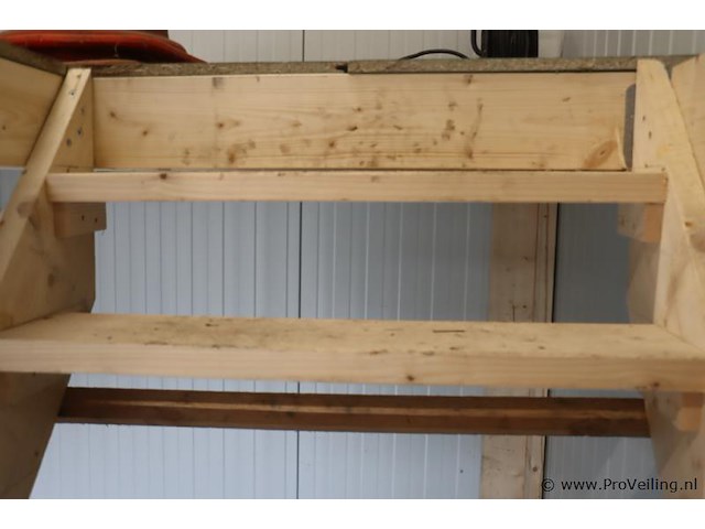 Entresolvloer incl. trap & stelling - 500x500x330cm - afbeelding 13 van  14