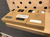 Enve bartape wit/zwart/grijs 3 mm stuurlint (3x) - afbeelding 2 van  5