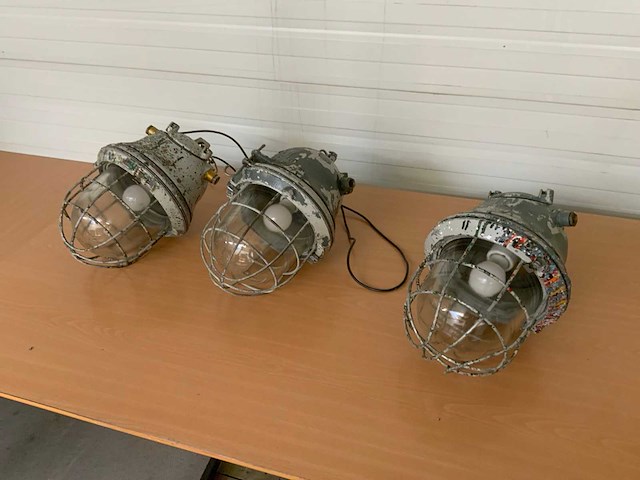 Eow bc tgl 5464 industriële hanglamp (3x) - afbeelding 1 van  7