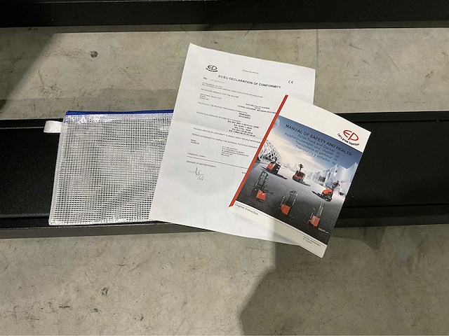 Ep - 2026 - epl 185 - elektrische palletwagen - afbeelding 6 van  9
