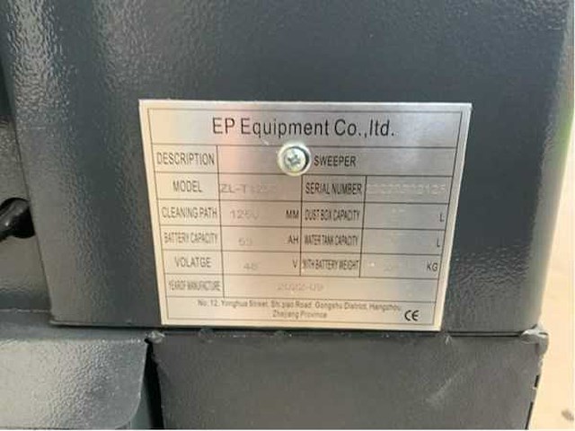 Ep - 2026 - t1250 - zelfrijdende veegmachine - afbeelding 14 van  21