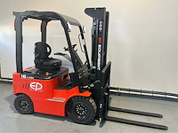 Ep - efl 181 - 4.8 meter triplex, li-ion, free-lift, side-shift - vorkheftruck - afbeelding 18 van  19