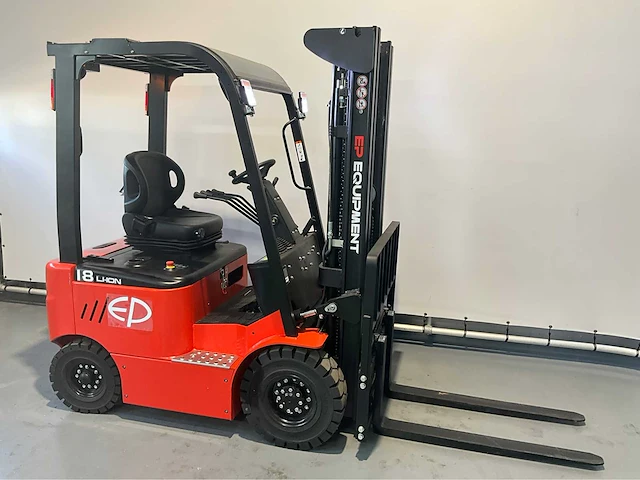 Ep - efl 181 - 4.8 meter triplex, li-ion, free-lift, side-shift - vorkheftruck - afbeelding 27 van  30